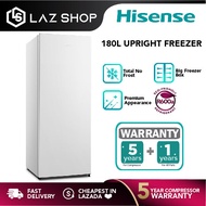 Hisense 180L Upright Freezer FV188N4AWN | R600a | Electronic Control | Total No Frost | Frost Free