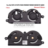 Del XPS 13 9370 9380 0980WH 980WH ND55C19-16M01 Laptop Fan NEW with Warranty