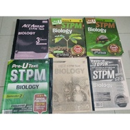 STPM Biology Books ( Used / 二手 ) - Sasbadi / Oxford Fajar / Pelangi