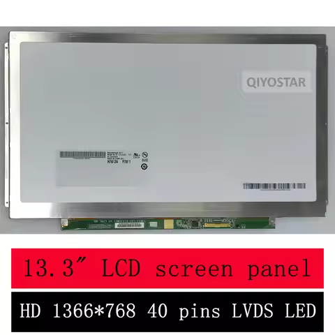 13.3" Slim LED matrix for Fujitsu Lifebook E734 laptop lcd screen panel Display Replacement 1366X768