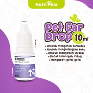 Pet Otic Flea Drops for Ear Fungus Infections in Cats and Dogs