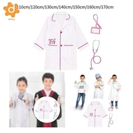[utruiut0k] Pretend Play Doctor Costume Kids Nurse Outfits Interactive Toy Pretend Play