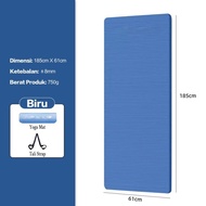 Good Quality Anti-Slip Yoga Mat Friendly Yoga Mat Anti-Slip Mat - 8mm BLUE B8-1