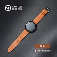 สายนาฬิกาหนังวัวแท้สำหรับ Huawei GT6/5/4 GT3pro/GT2 ชาย ขนาดใหญ่ เหมาะกับ Watch5 Watch4/3pro สายรัดข