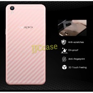 Oppo F1S R11 R7S Find X X2 X3 Pro Carbon Fiber Back Film Sticker Screen Protector Clear 3D Protector