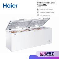 Haier (535L) Chest Freezer Convertible (Freezer  Fridge) BD-568HP