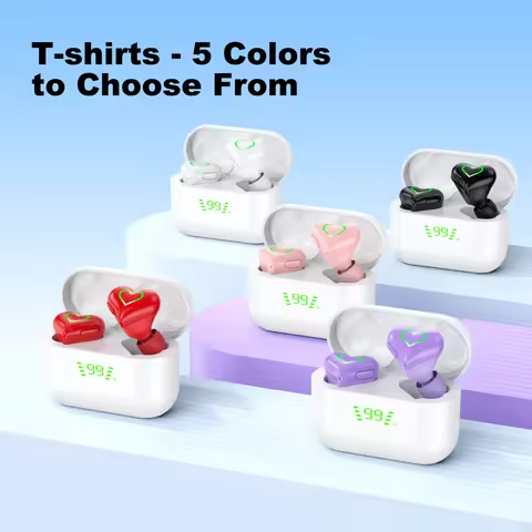 New Heart Shaped Wireless Bluetooth Headphones Wireless Earbuds Cute Music Headphones Pretty Girls L
