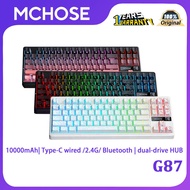 MCHOSE G87 Customized Bluetooth Mechanical keyboard gasket structure wireless three-mode gaming keyb