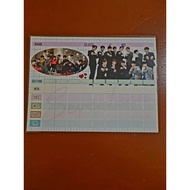 KPOP SCHOOL TIMETABLE ( TXT AND SEVENTEEN)