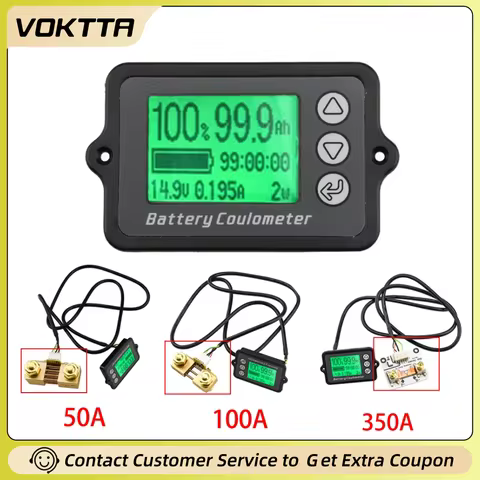 80V 50A/100A/350A Battery Capacity Tester TK15 Coulomb Meter Lithium Iron Phosphate Capacity Detecto