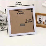 [ARTISAN] picture frame30x30/(24x24cm),30x40/(24x34cm)Transparent Mica surface - Frame the picture u