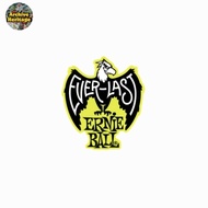 Everlast ernie ball collaboration brand guitar strings boxing equipment sticker