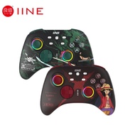 IINE ONE-PIECE PC Controller with Headset Jack RGB Light compatible Nintendo Switch PC Steam Phone