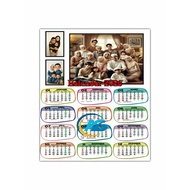 WALL CALENDAR PRINTING 2026 Custom Photo A3 size