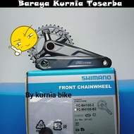 crank shimano deore 36T double m4100 Sepeda MTB BMX SELI