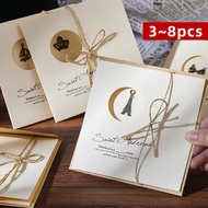 Greeting Gift Card Thank You Card Birthday Present Fathers Day Gift Happy Teachers Day Farewell Gift