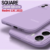 Redmi 13C 2023 Square Liquid Casing For Redmi13C Redmi 13C C13 13 C 4G 5G 2023 Shockproof Soft Back 