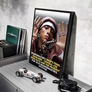 Pop Rapper C_Central C_Cee Album HD Linen Canvas Poster Wall Art Prints for Living Room Bedroom Offi