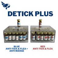 Detick Plus - Anti Tick & Flea / Anti Mange - For Cats & Dogs - petpoultryph
