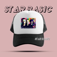Coldplay Print Mesh Caps - Trucker Hats - Men's Mesh Caps - Men's Trucker Hats - Costume Hats - Base