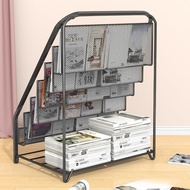 【In Stock】Living Room Household Floor-standing Multifunctional Bookshelf Desktop Storage Rack Simple