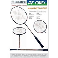 Yonex Badminton Racket [Bundle] Racket+Bag+Gift+Towel Handle. Badminton Frame Rudi Hartono Series (5UG5)