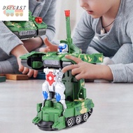 DSFGRST ตุ๊กตาหมอนข้าง ตุ๊กตาน่ารัก ตุ๊กตาตัวใหญ่ หุ่นยนต์ ดนตรีสำหรับเด็ก ของขวัญวันเกิดของขวัญ เด็กๆ โมเดลรถโมเดล โมเดลรถของเล่น ของเล่นรถเสียรูป หุ่นยนต์รถเสียรูป หุ่นยนต์แปลงร่าง หุ่นยนต์เปลี่ยนรูปได้ หุ่นยนต์รถถังเปลี่ยนรูปไฟฟ้า