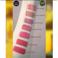 Lipstick Royal Jelly Luxury Lipstick Regal Rose, Royal Ruby, Regal Red, Beige Chiffon, Lavish Lilac