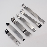 Car Radio Removal Tool Set Stainless Steel Pry Door Clip Radio Panel Removal Disassembly Tool Pry Di