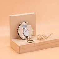全新正品 甘丹日子 博美 設計師木頭造型鑰匙圈 居家擺設 交換禮物 生日禮物 客製化禮品 禮品採購 聖誕禮物