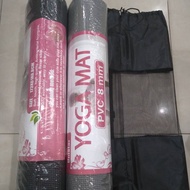 Yoga mat UNISTAR 8mm plain matt yoga/