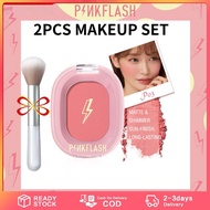 PINKFLASH High Pigment Blush Soft Powder Naturally Pigmented Blusher