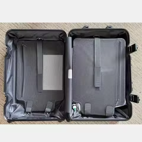 20"26"30"31" 100% Aluminum Check In M L Trolley Suitcase With Wheels Spinner Trunk Luggage For Trave