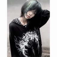 sweatshirt y2k outfit 卫衣 Hooded Sweatshirt - Lightweight Loose Fit for Spring & Autumn | Unisex Y2K 