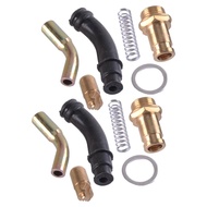 2 Sets Carburetor Carb Choke Plunger Starter Valve Kit 16046-MZ6-730 Fit for Honda Shadow VT500 VT60