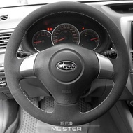For Subaru Forester Impreza Impreza WRX Legacy 2008-2014 Hand Stitched Car Steering Wheel Cover Brai