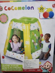 Cocomelon 兒童充氣波波池 遊戲屋連波波