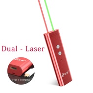Penunjuk Laser Dwi Cahaya Pen laser 450nm 650nm penunjuk laser merah obor laser 532nm penunjuk laser