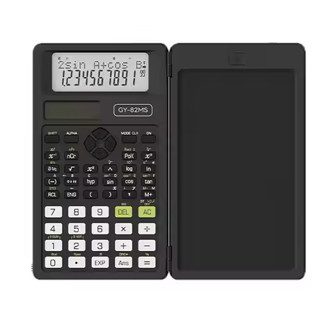 6.5-inch Writing Tablet 82MS Scientific Calculator 82MS 240 Function 2-Line Display Writing Tablet M