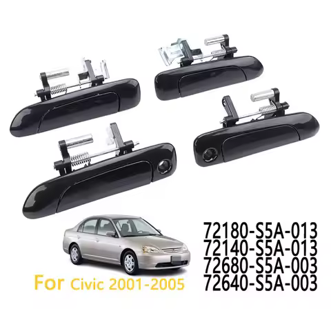 Automotive Parts Door Handle For 01 Civic 72180-S5A-013 72140-S5A-013 72680-S5A-013 72640S5A013