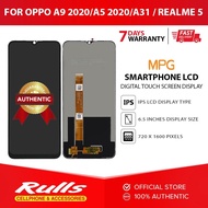 in stock Smartphone LCD for Oppo A9 2020/A5 2020/A31/Realme 5 Digital Touch Screen Display Frame Ass