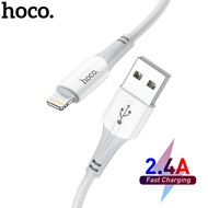 HOCO สายชาร์จโทรศัพท์ iPhoneสายชาร์จ2022 USB ของแท้ X70สำหรับ iPhone 12 11 Pro Max X XR XS 8 7 6S 2.