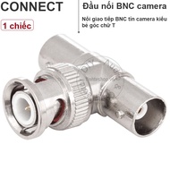 BNC male to 2 female splitter - BNC connector