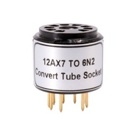 danglan-1PC Tube Socket Adapter ECC83 12AX7 to 6N2 6N1 6N6 Converter Vintage Audio DIY