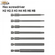 < TWILIGHT >Hex Bit Screwdriver Set 1/4 Inch Shank Drill Bit H2/H2.5/H3/H4/H/H6/H8 Hex Head