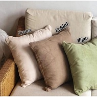 Custom Suede sofa cushion cover size 65x65