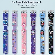 For Awei Kids Smartwatch Strap H29 H30 H66 Strap Silicone Strap
