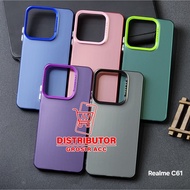 REALME C63 REALME C61 CASE IMD HYBRID PLATE HOLOGRAM CASE SOCOOL REALME C63 REALME C61