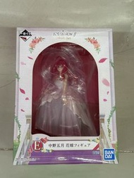 一番賞 五等分花嫁「五等分的新娘∬ -BrideStyle-」E賞，中野五月 新娘造型