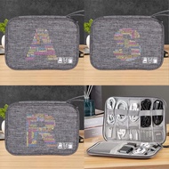 New data cable storage bag cable storage bag gadget digital bag usb cable storage hard drive travel 